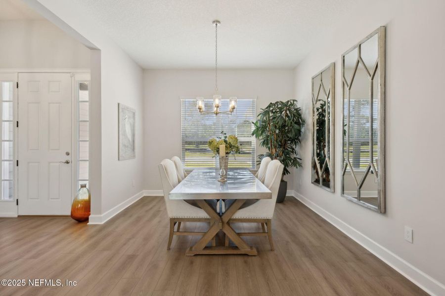 Furnished interior view inside a new home in Katie Cove, Jacksonville (Image 13).