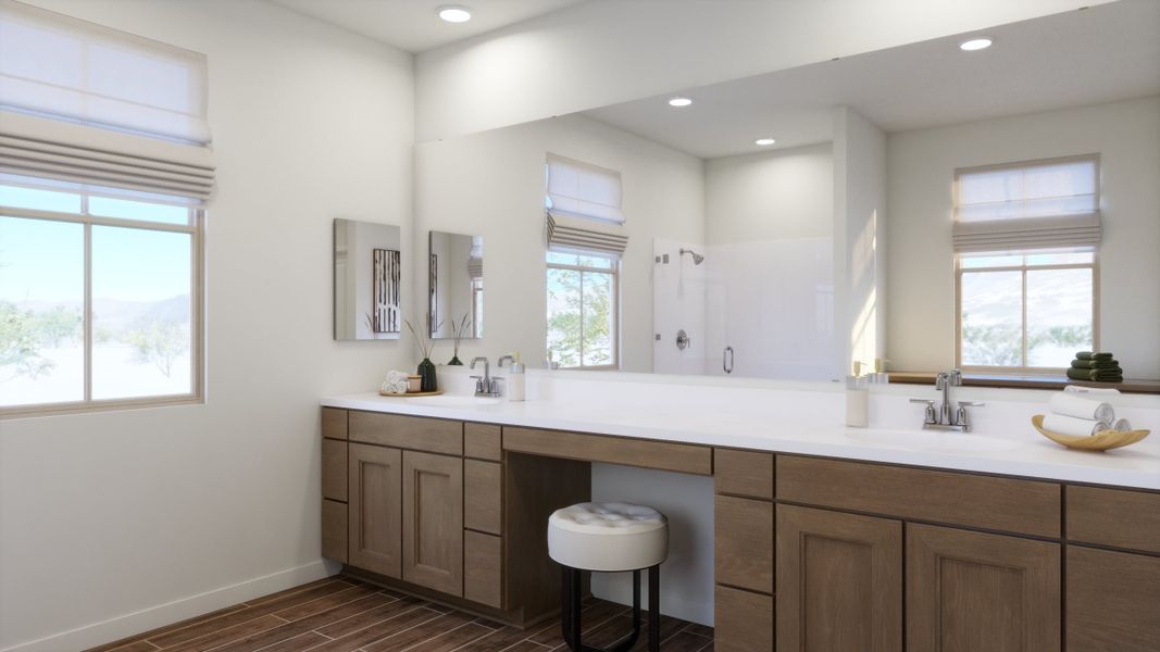 Representative furnished interior of a home built from the 2 by Risewell Homes in Bella Storia, Gilbert (Image 12). Representative furnished interior of a home built from the 2 by Risewell Homes in Bella Storia, Gilbert (Image 12).