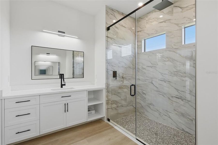 Furnished interior view inside a new home in , Port Charlotte (Image 16). Furnished interior view inside a new home in , Port Charlotte (Image 16).