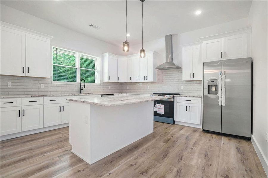 Furnished interior view inside a new home in , Conyers (Image 9). Furnished interior view inside a new home in , Conyers (Image 9).