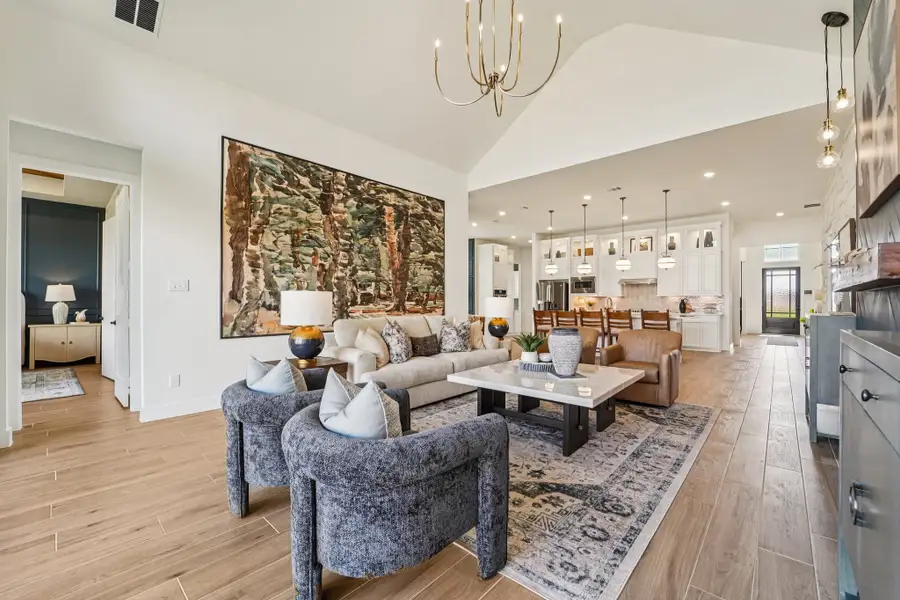 Furnished interior view inside a new home in Wildrye, Waller (Image 19).