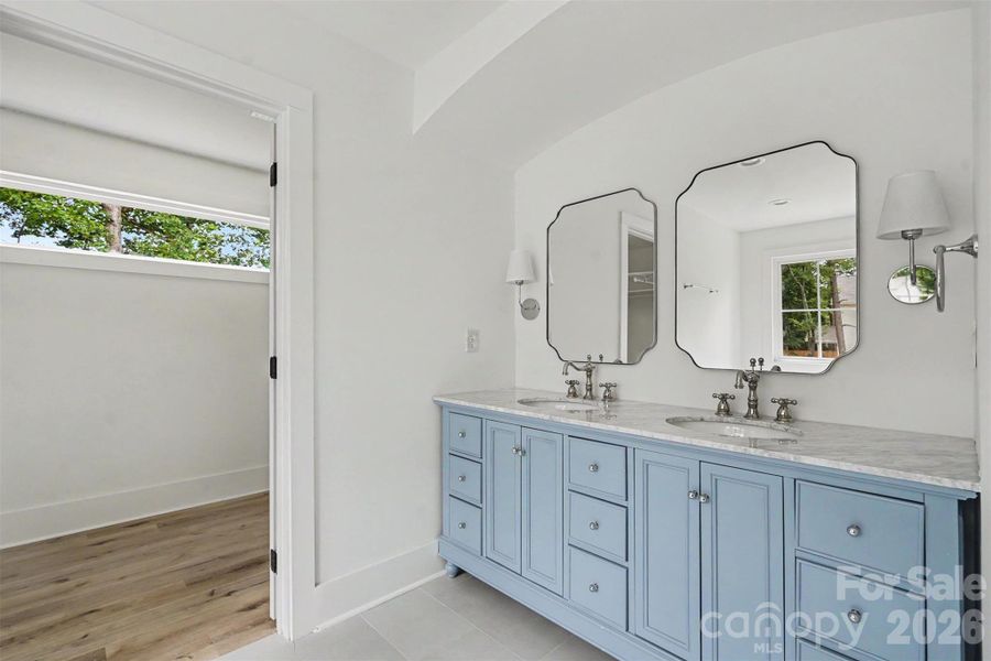 Furnished interior view inside a new home in , Mint Hill (Image 9).