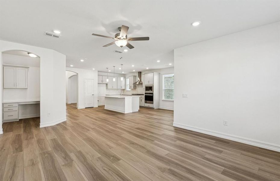 View of kitchen from gathering room View of kitchen from gathering room