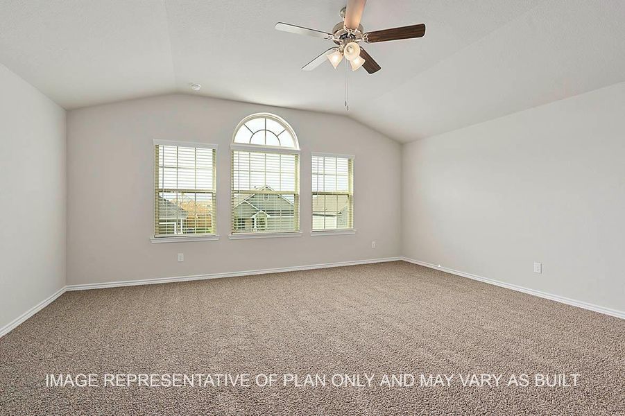 Spacious, unfurnished interior of a new home in Southern Pointe, College Station (Image 11).