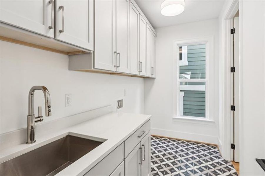 Furnished interior view inside a new home in , Marietta (Image 32).