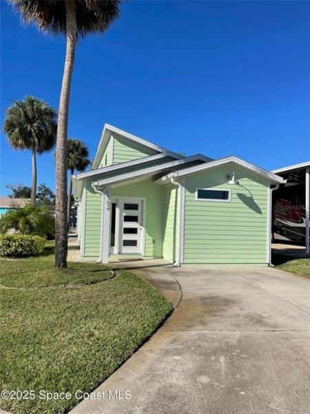 Exterior details and patio area of a home in , Titusville (Image 9). Exterior details and patio area of a home in , Titusville (Image 9).