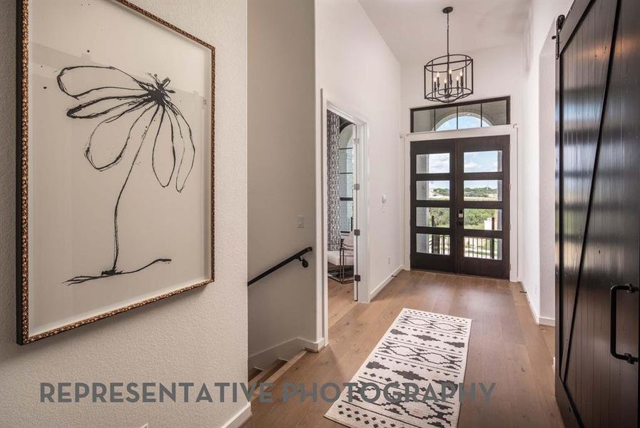 Furnished interior view inside a new home in Sandbrock Ranch, Aubrey (Image 19).