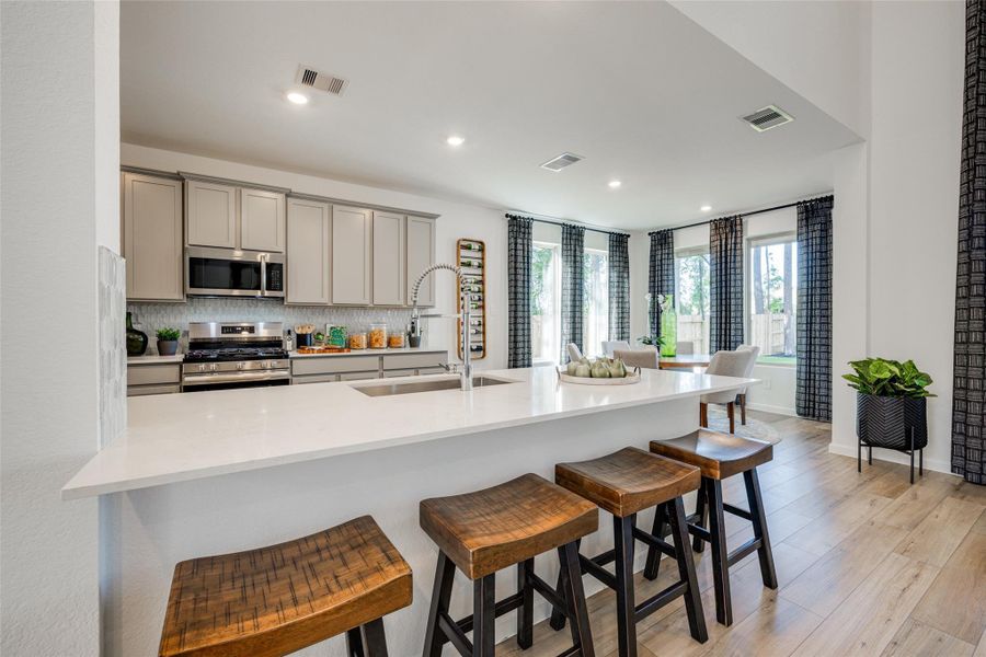 Furnished interior view inside a new home in Anniston, Katy (Image 9).