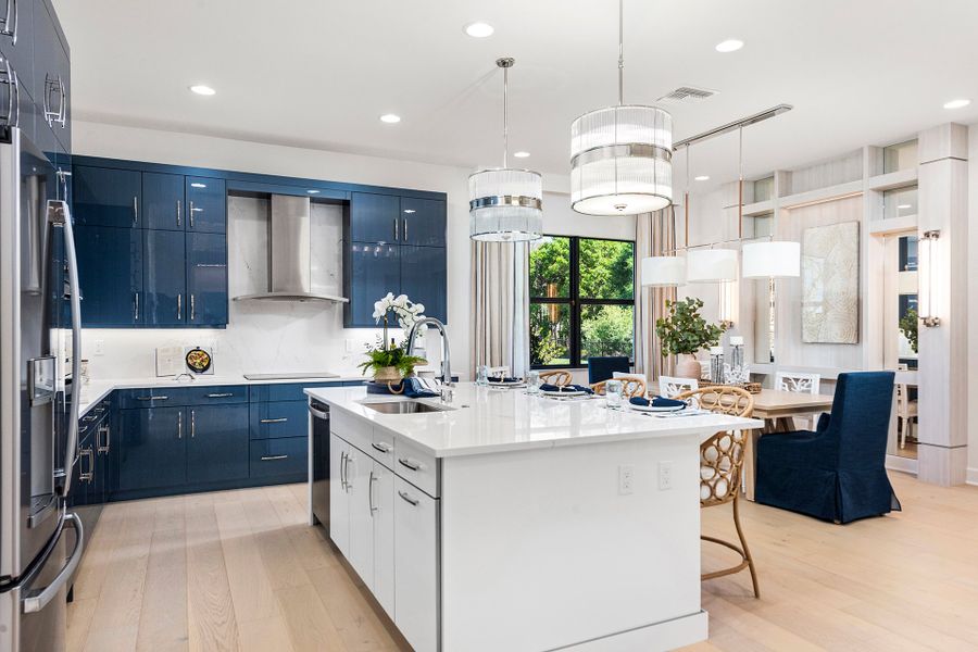 Representative furnished interior of a home built from the Sapphire by GL Homes in Valencia Ridge, Wesley Chapel (Image 3).