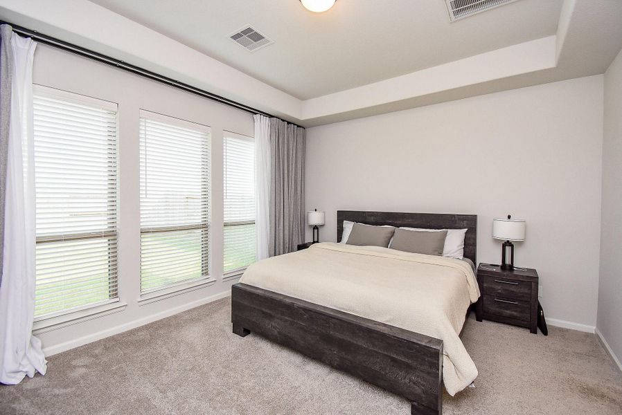 Furnished interior view inside a new home in Stonecreek Estates 50', Richmond (Image 6).