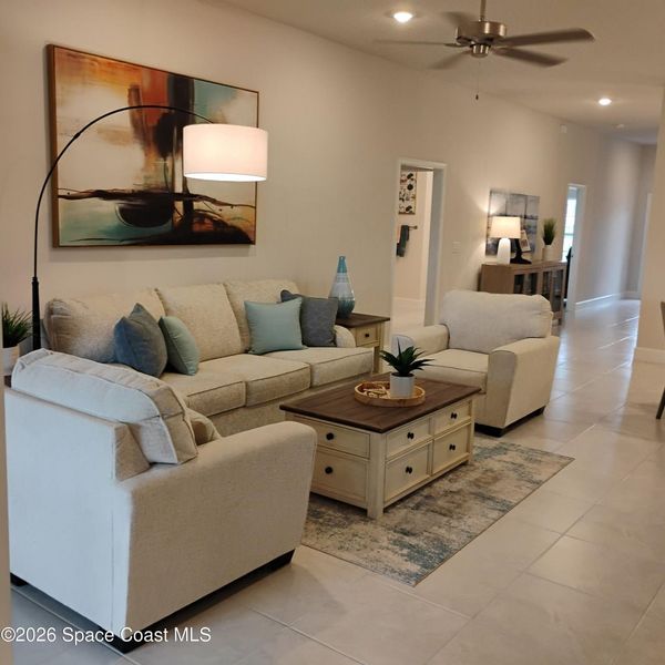 Furnished interior view inside a new home in St. John's Preserve, Palm Bay (Image 5).