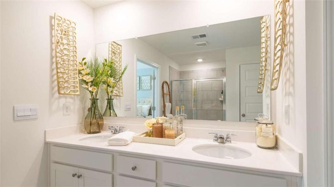 Furnished interior view inside a new home in Benteen Reserve, Atlanta (Image 6).