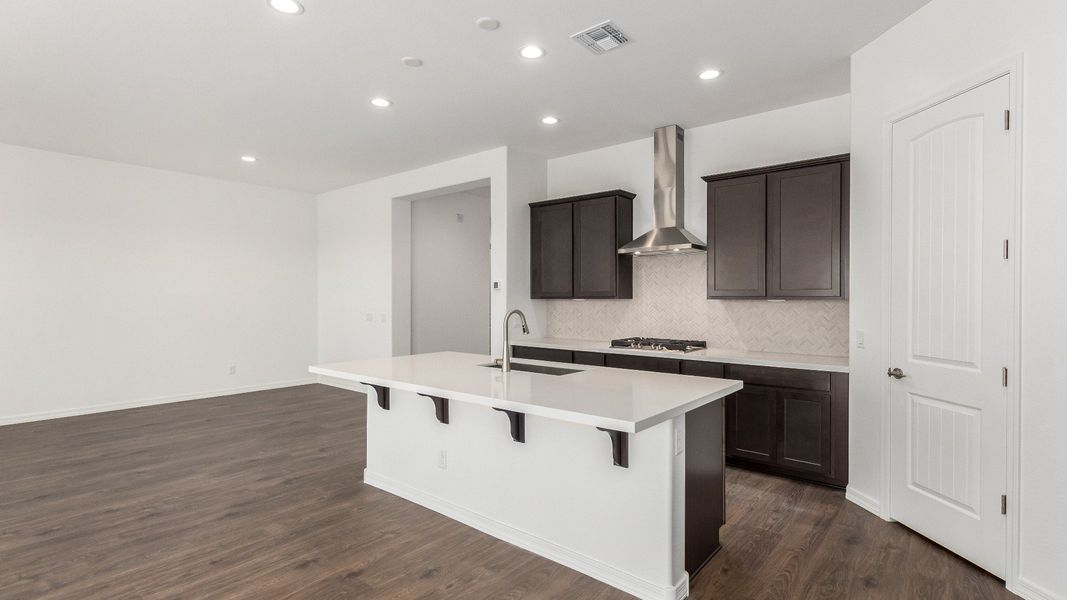 Furnished interior view inside a new home in Hacienda at Estrella, Goodyear (Image 10).