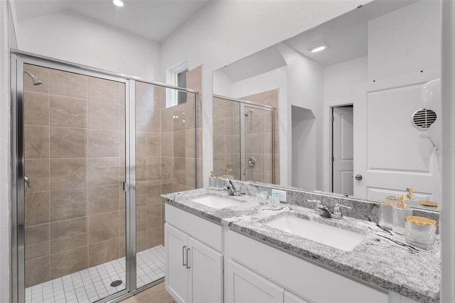 Furnished interior view inside a new home in , Kissimmee (Image 14). Furnished interior view inside a new home in , Kissimmee (Image 14).