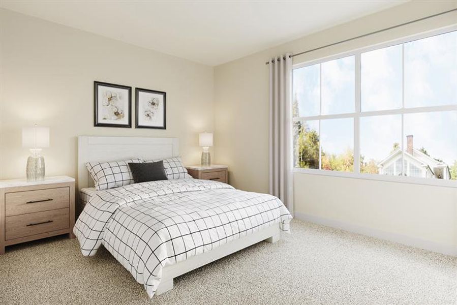 Representative furnished interior of a home built from the Parker by Ryan Homes in Colonial Village, Edenton (Image 6).