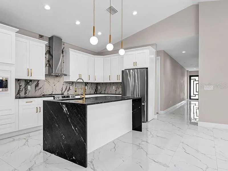 Furnished interior view inside a new home in , St. Petersburg (Image 4).