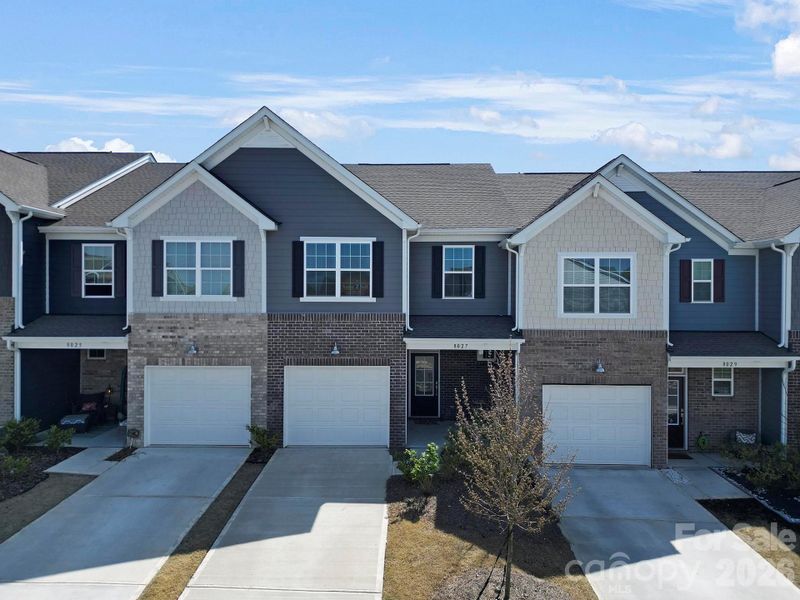 Front exterior of a new home in , Fort Mill, SC, highlighting curb appeal (Image 2). Front exterior of a new home in , Fort Mill, SC, highlighting curb appeal (Image 2).