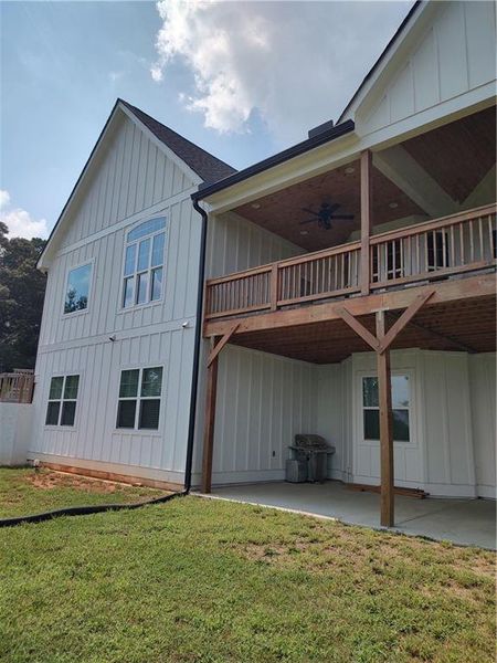 Front exterior of a new home in , Dallas, GA, highlighting curb appeal (Image 25).