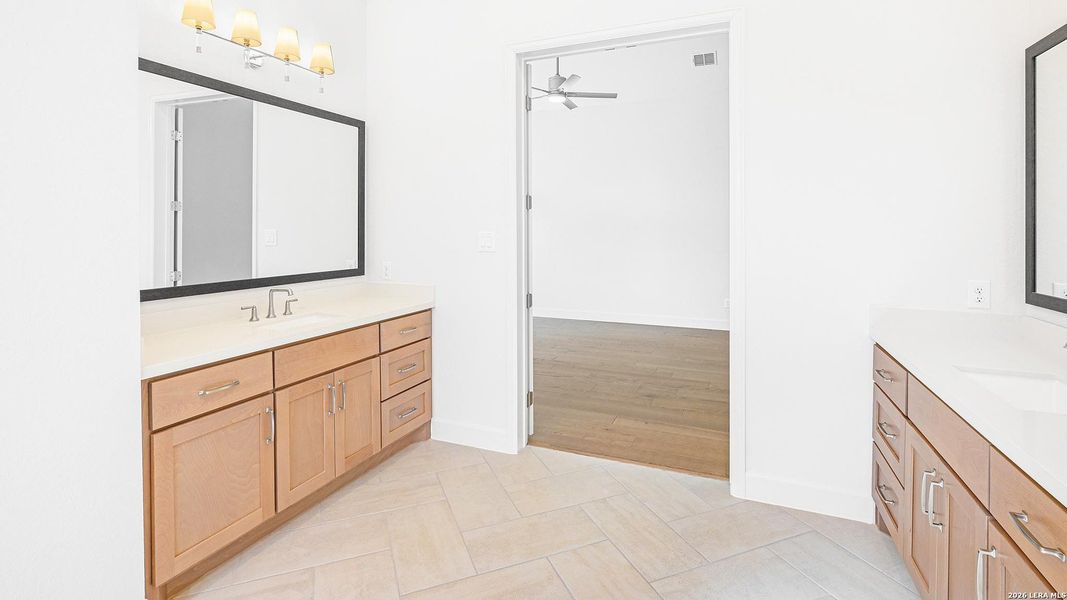 Furnished interior view inside a new home in Thornebrook, Bulverde (Image 6).