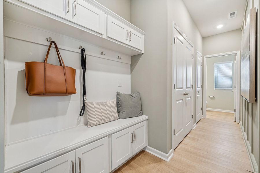 Representative furnished interior of a home built from the Cannalily - Genesis Value Collection by Mungo Homes in Lakeview Village, Charlotte (Image 3).