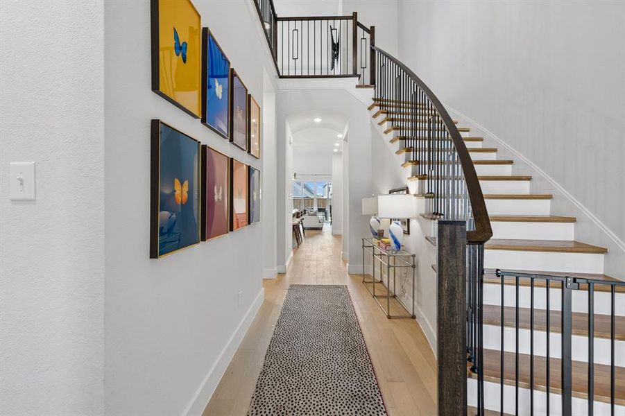 Furnished interior view inside a new home in Walsh: Artisan Series - 50' lots, Aledo (Image 6).