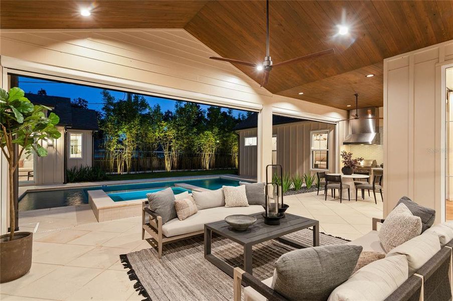 Exterior details and patio area of a home in , Orlando (Image 34). Exterior details and patio area of a home in , Orlando (Image 34).