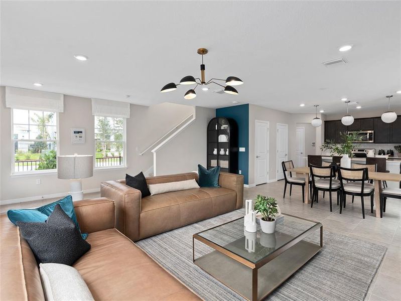 Model Home Design Only. Pictures and furnishings are for illustrative purposes only. Elevations, colors and options may vary. Furniture is for model home staging only.? Model Home Design Only. Pictures and furnishings are for illustrative purposes only. Elevations, colors and options may vary. Furniture is for model home staging only.?