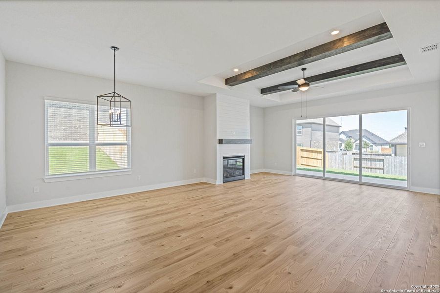 Spacious, unfurnished interior of a new home in Potranco West, Castroville (Image 10). Spacious, unfurnished interior of a new home in Potranco West, Castroville (Image 10).
