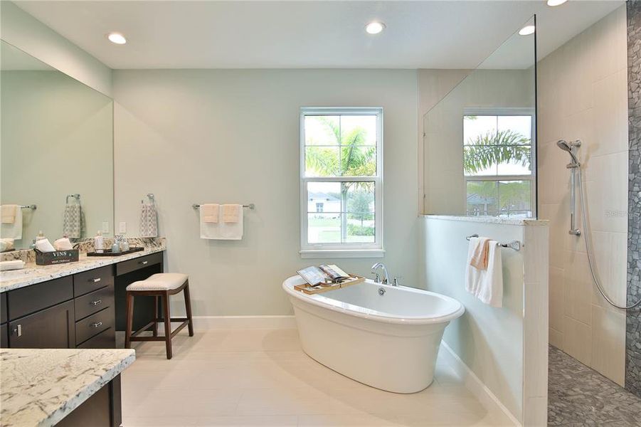 Furnished interior view inside a new home in , Sarasota (Image 12).