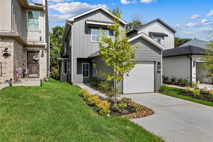 Front exterior of a new home in , Montgomery, TX, highlighting curb appeal (Image 24).
