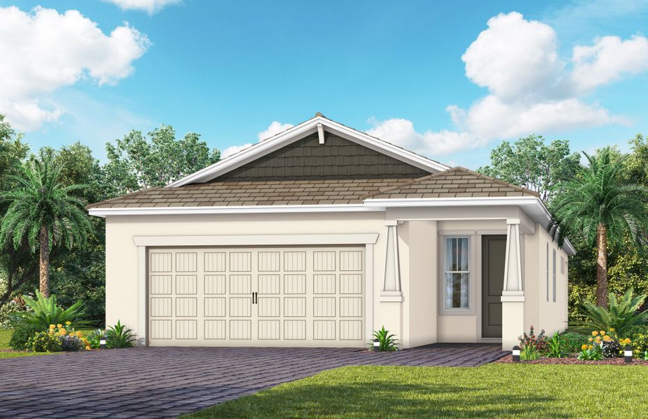 Representative exterior photo of a completed home built from the Hallmark by Pulte Homes in SeaFlower, Bradenton, FL (Image 26). Representative exterior photo of a completed home built from the Hallmark by Pulte Homes in SeaFlower, Bradenton, FL (Image 26).