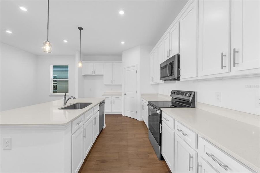 Furnished interior view inside a new home in Oakfield Trails, Parrish (Image 8).
