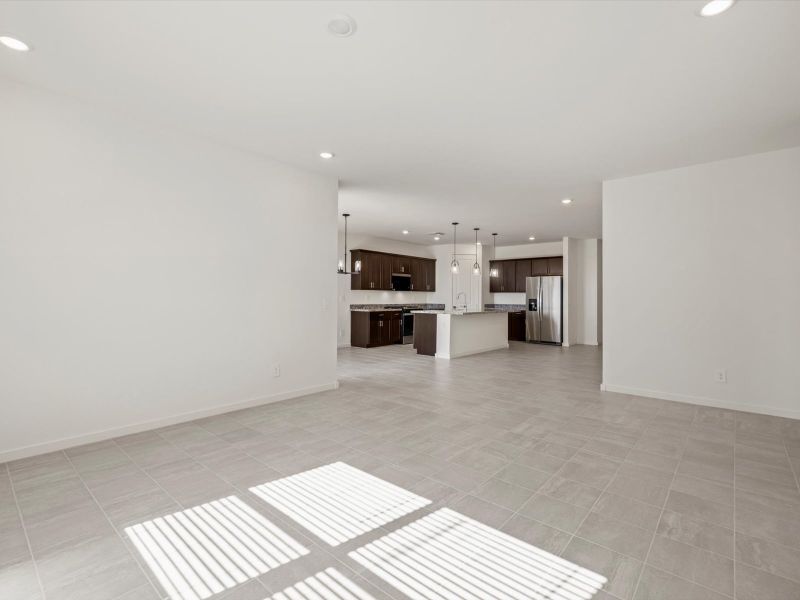 Spacious, unfurnished interior of a new home in Meritage Homes by Teravalis - Reserve Series, Buckeye (Image 8).