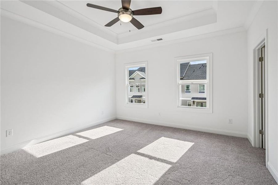 Spacious, unfurnished interior of a new home in Evanshire Townhomes, Duluth (Image 35).