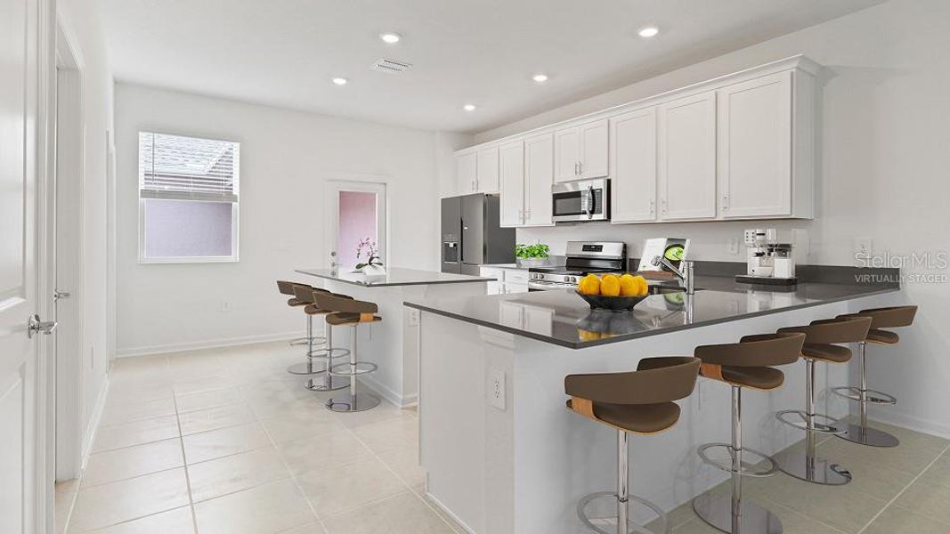 Furnished interior view inside a new home in , St. Cloud (Image 3).