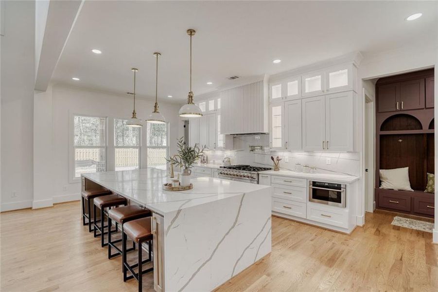 Furnished interior view inside a new home in , Grayson (Image 17).