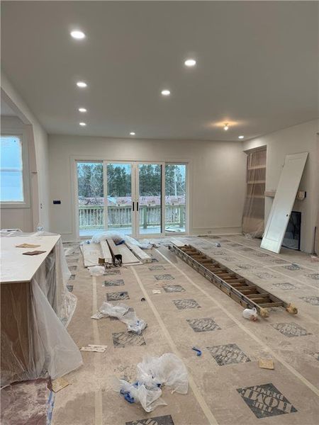 In-progress construction of a new home in Echo at Crabapple, Milton, GA (Image 18).