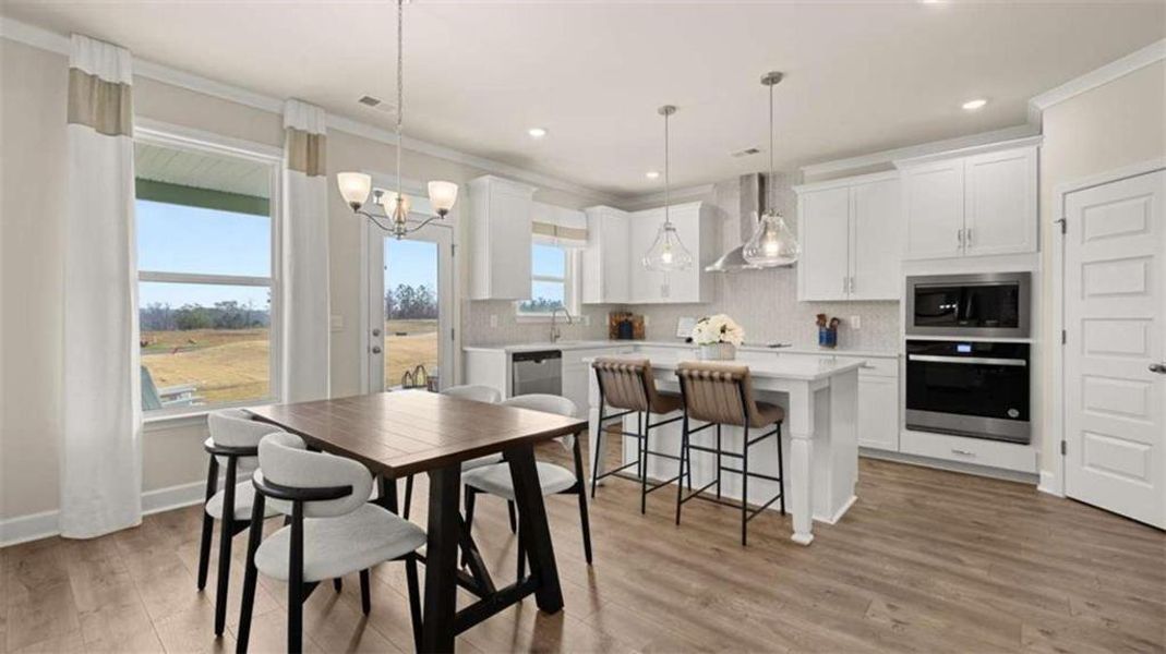 Furnished interior view inside a new home in Evergreen Crossing, Locust Grove (Image 16).