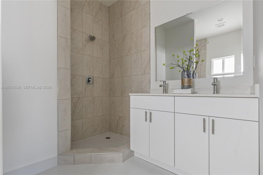 Furnished interior view inside a new home in , Miami (Image 8). Furnished interior view inside a new home in , Miami (Image 8).