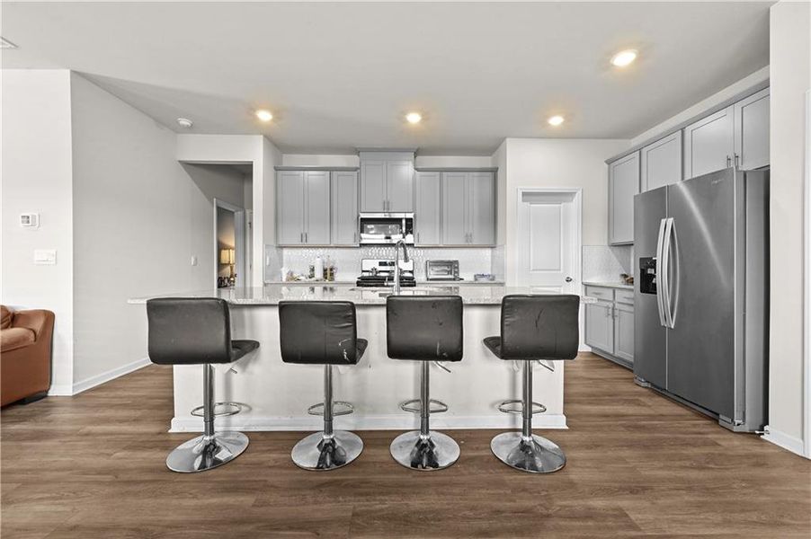 Furnished interior view inside a new home in Sweetwater Green - Royal Series, Lawrenceville (Image 28).