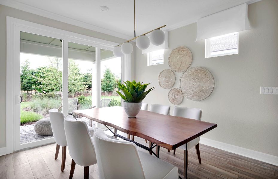 Furnished interior view inside a new home in The Preserve at Bannon Lakes, St. Augustine (Image 9).