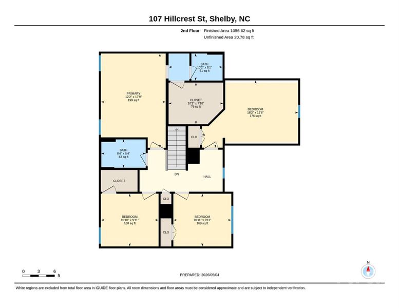 2nd floor floorplan