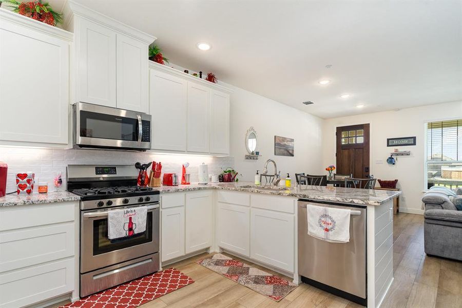 Furnished interior view inside a new home in , Garland (Image 28).
