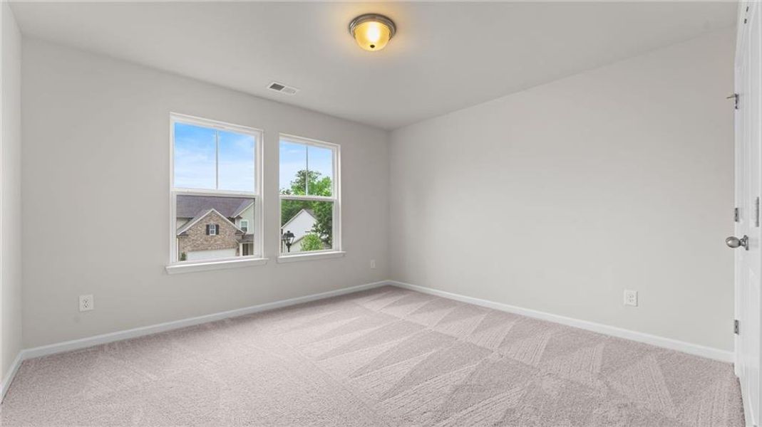 Spacious, unfurnished interior of a new home in Riverwood, Dallas (Image 29). Spacious, unfurnished interior of a new home in Riverwood, Dallas (Image 29).