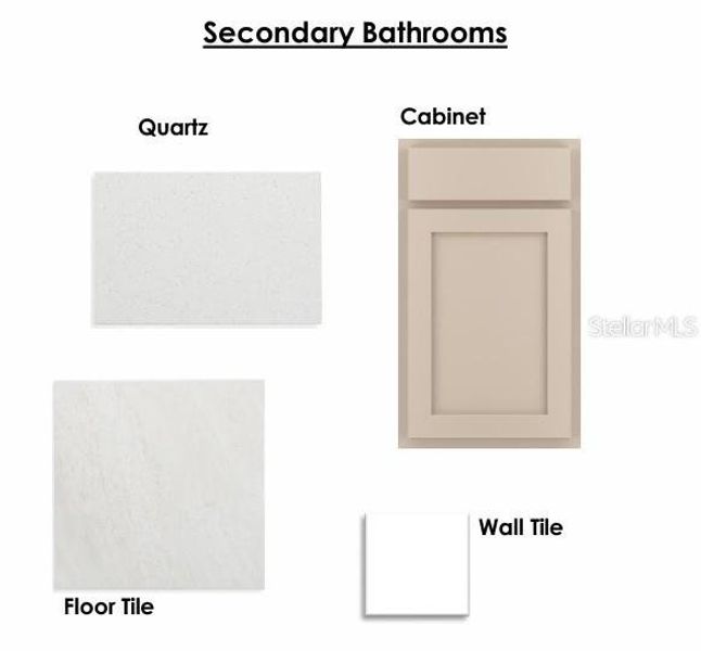 Sample of building materials used in homes in Palmeras at Crossprairie – The Grove Collection, St. Cloud (Image 7).