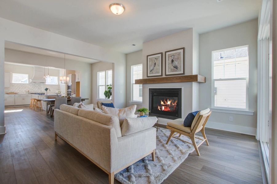 Representative furnished interior of a home built from the Azalea by Ashton Woods in Midtown at Nexton, Summerville (Image 13).