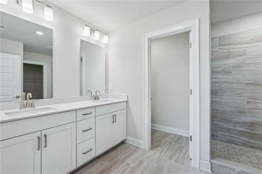 Furnished interior view inside a new home in Hemingway - Cottage Series, Cumming (Image 12).