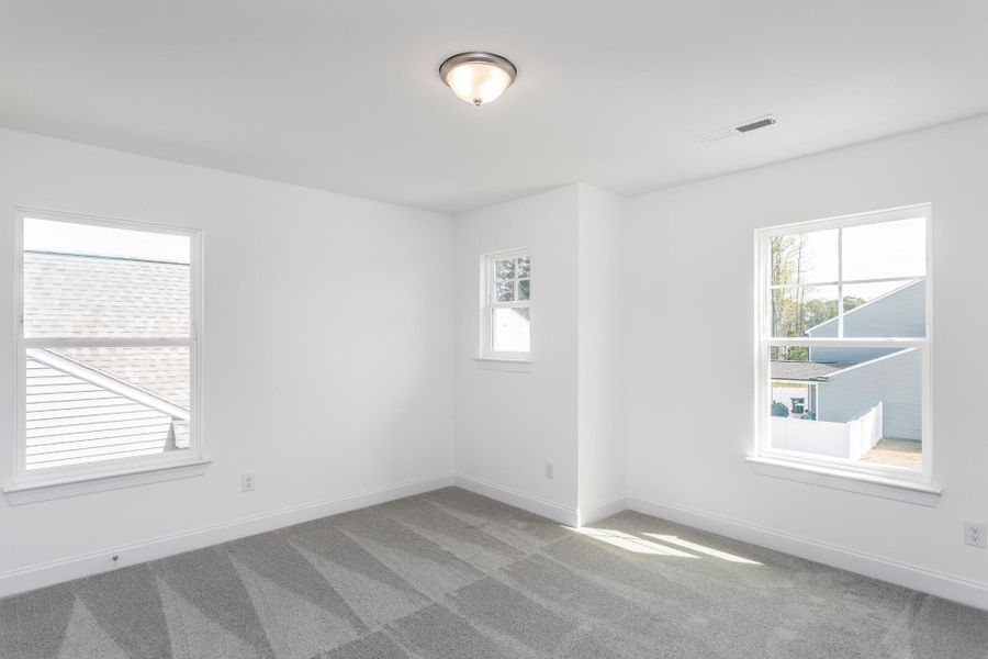 Spacious, unfurnished interior of a new home in Daniel Farms, Benson (Image 22). Spacious, unfurnished interior of a new home in Daniel Farms, Benson (Image 22).