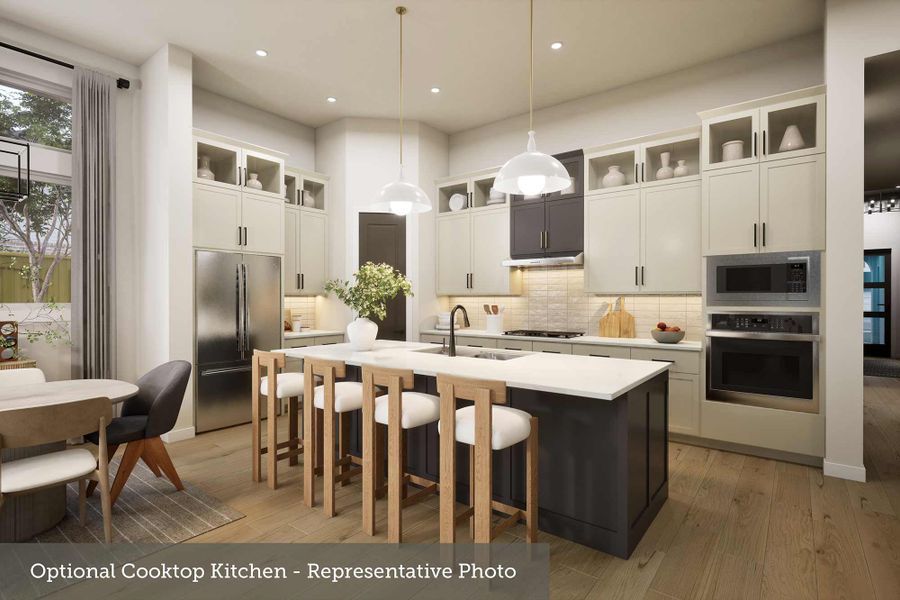 Furnished interior view inside a new home in Ridgeline, McKinney (Image 4).