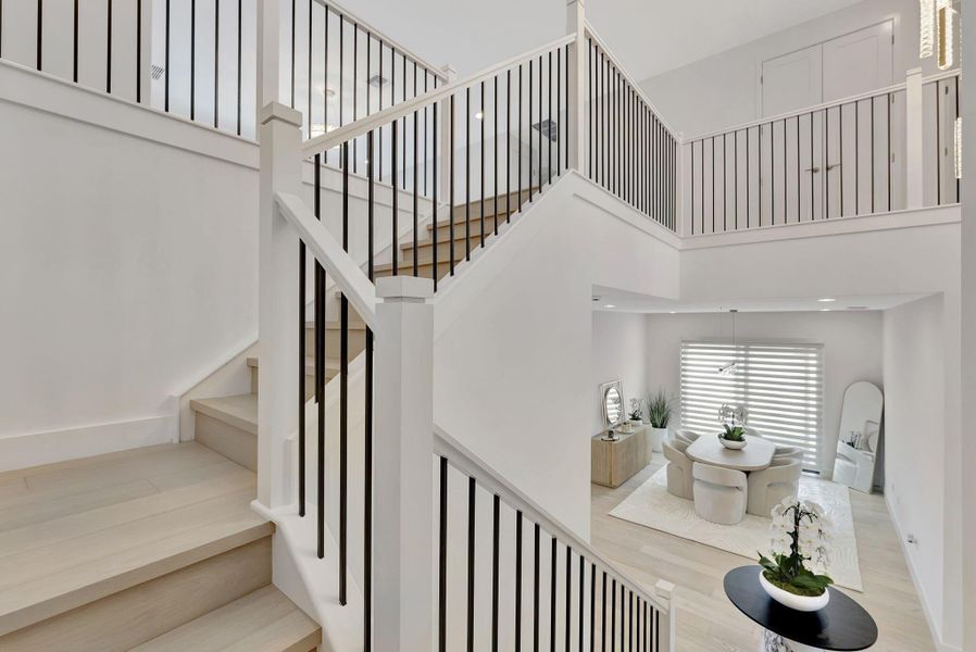 Furnished interior view inside a new home in , Boca Raton (Image 64). Furnished interior view inside a new home in , Boca Raton (Image 64).